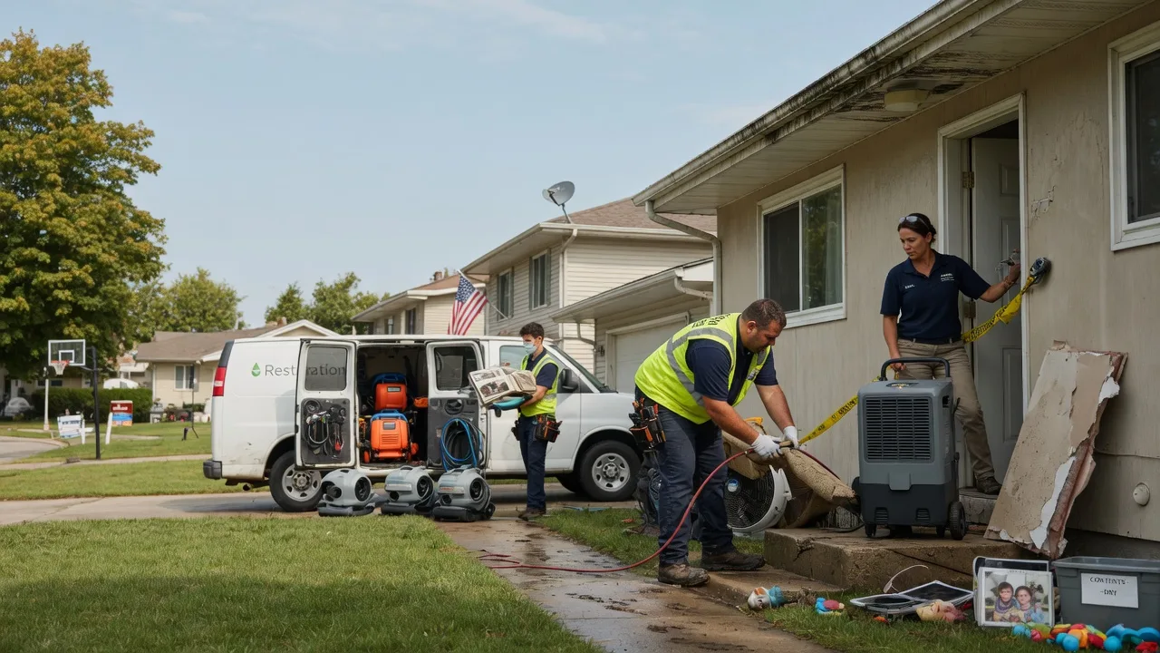 Water Damage Restoration in Camden, MI near me